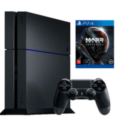 Console PS4 - 500GB + Mass Effect Andromeda